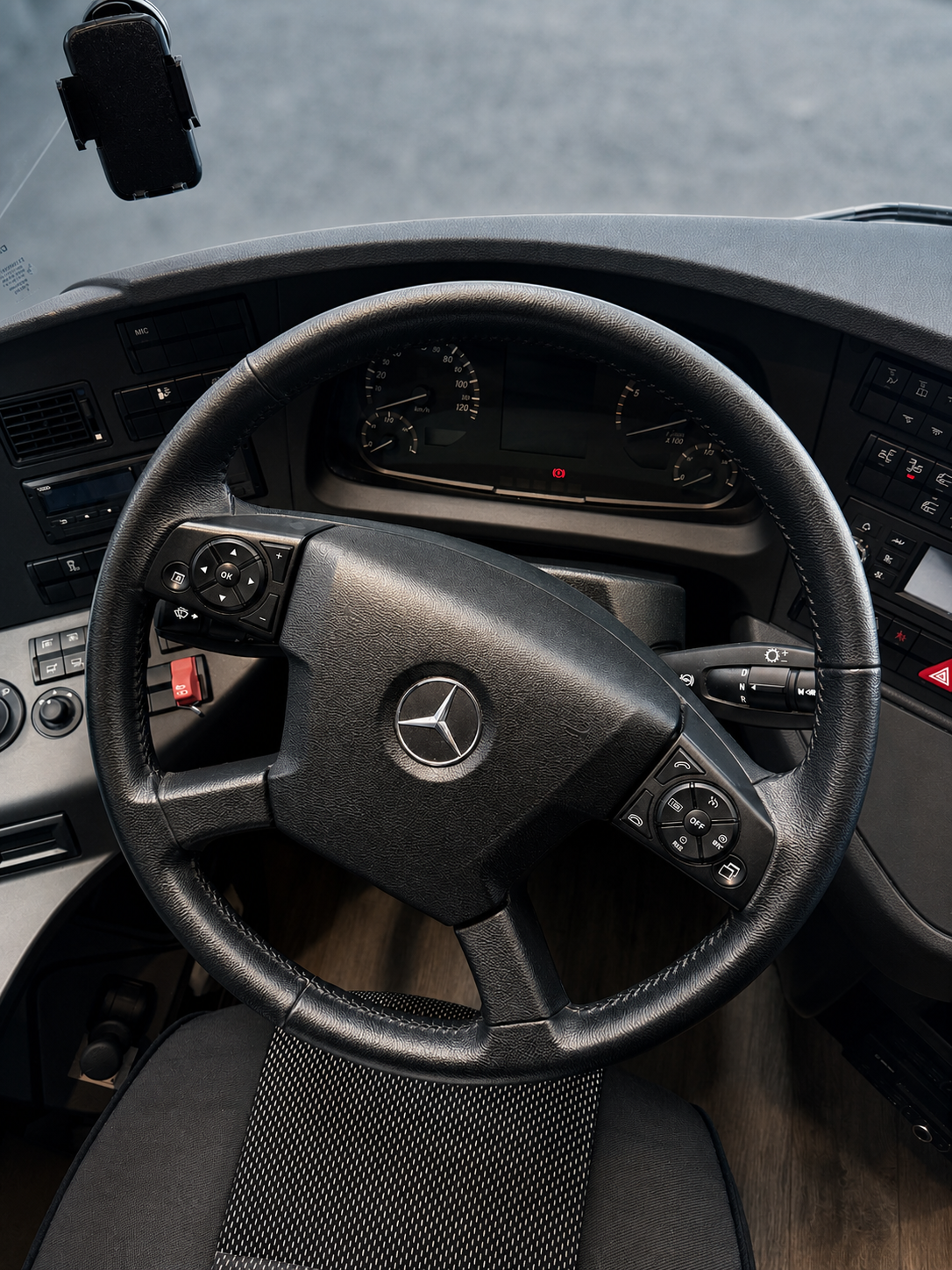 Detalle del volante